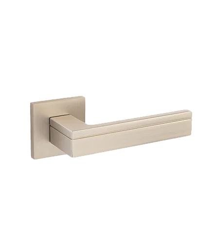 Ручки стандарт Ручка дверная Code Deco на квадратном основании H-30153-A-NISM 
